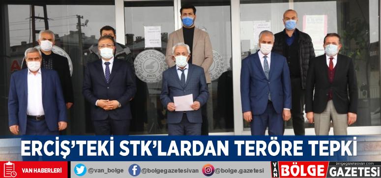 Erciş'teki STK'lardan teröre tepki