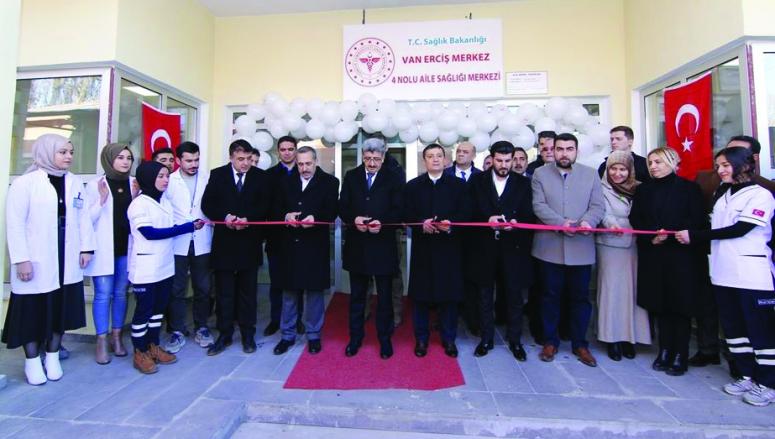 Erciş'te 5 milyon 816 bin TL'lik sağlık yatırımları hizmete açıldı 