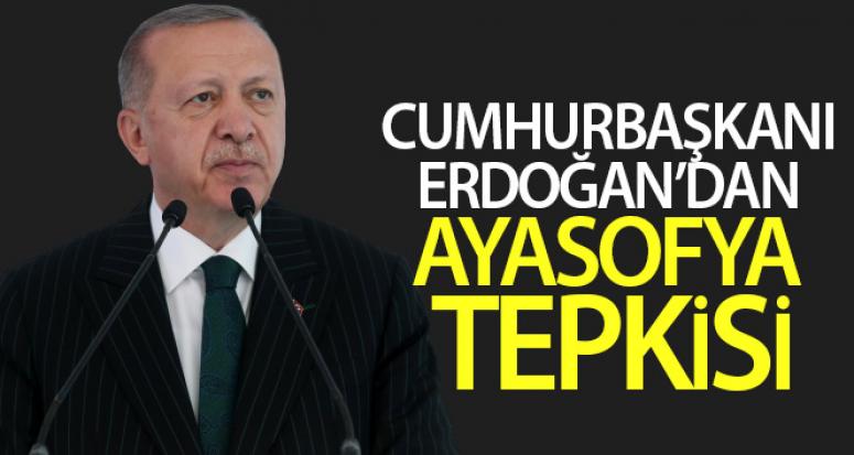 Erdoğan: Kimsenin bizim ibadethanelerimize karışma hakkı yok
