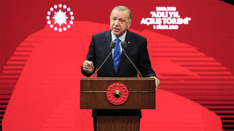 Erdoğan: 'Kimi baroların terör örgütlerinin arka bahçesine dönüşmesi çok acı'