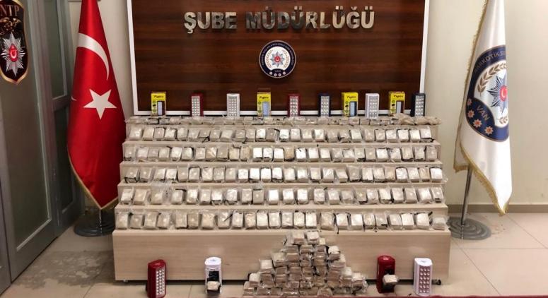 Tuşba'da 42 kilo eroin ele geçirildi