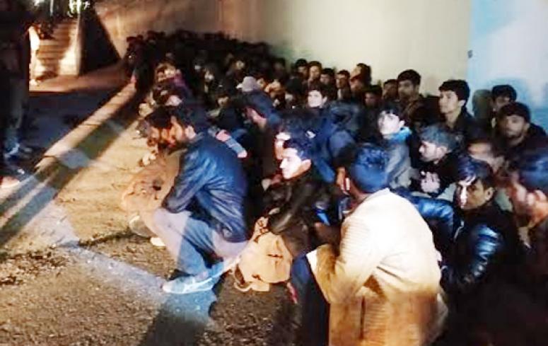 Gevaş, Muradiye ve Tuşba'da 221 kaçak göçmen yakalandı