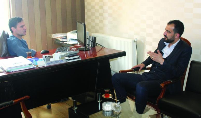 Başkan Taşdemir'den gazetemize ziyaret…