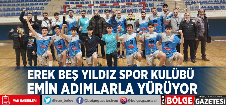 Erek Beş Yıldız Spor Kulübü emin adımlarla yürüyor