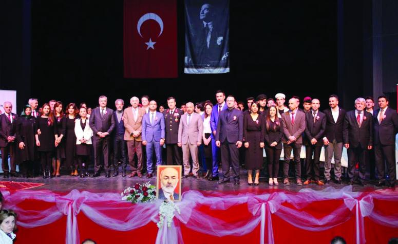 Van'da İstiklal Marşı'nın kabulü ve Mehmet Akif Ersoy'u Anma programı