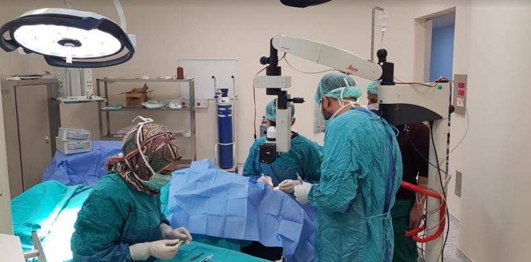 Özalp Devlet Hastanesi'nde başarılı katarak ameliyatı…