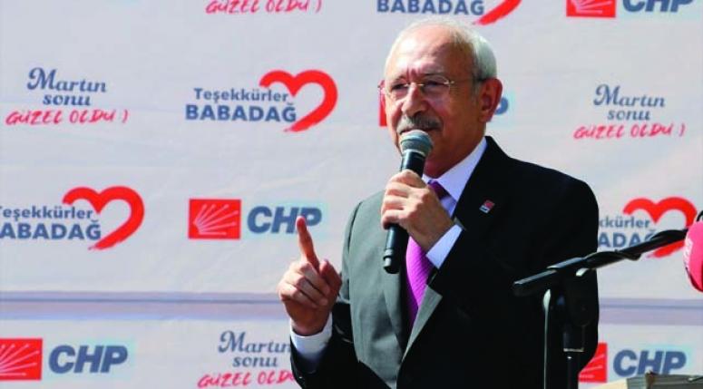 Kılıçdaroğlu: Orta Doğu'yu barış havzasına döndürmeliyiz