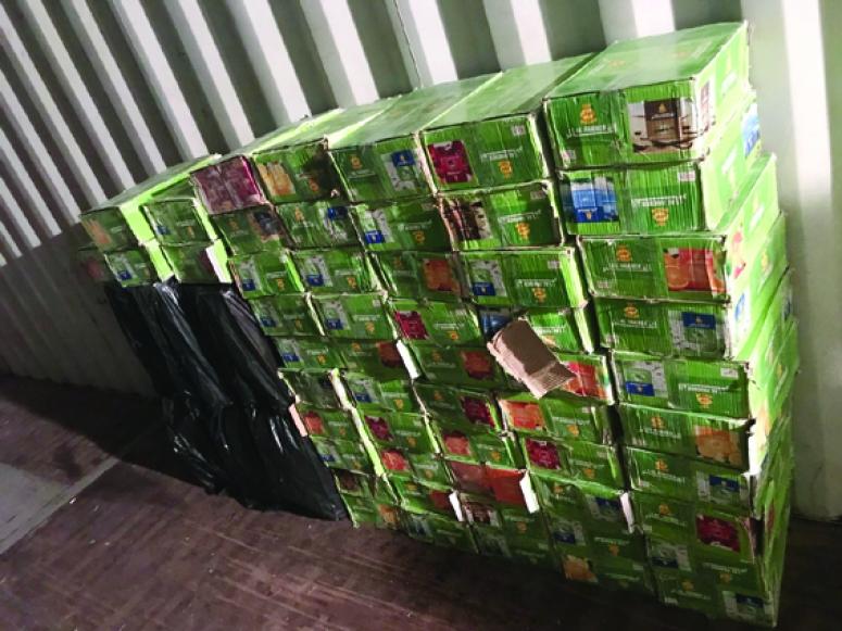 Van'da 474 kilo kaçak nargile tütünü ele geçirildi 