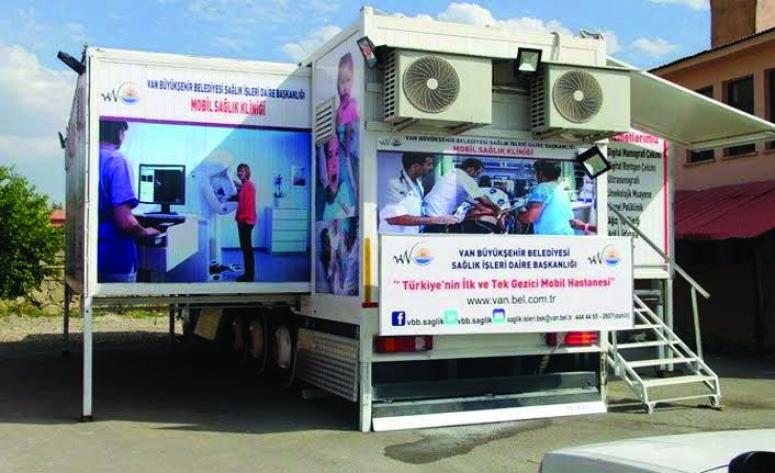 Van'da tam donanımlı mobil sağlık aracı yeniden hizmete başladı