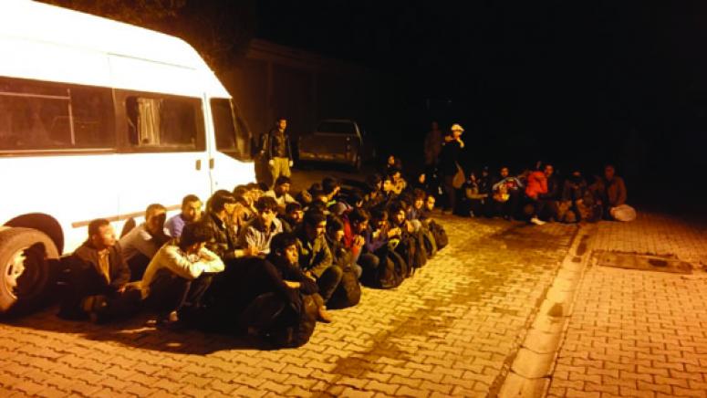 Van'da 125 kaçak şahıs yakalandı 