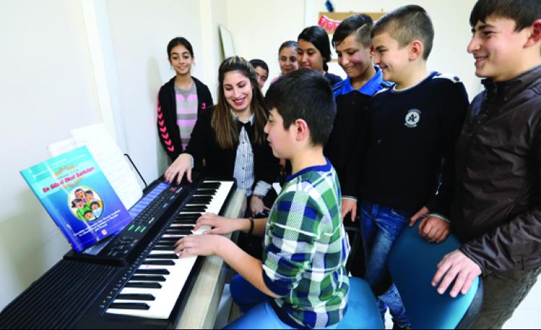 Büyükşehir'den çocuklara yönelik müzik kursu…