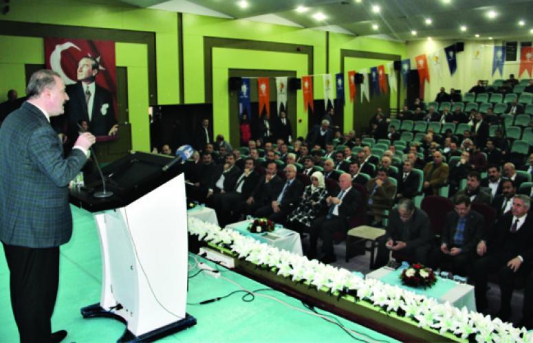Özgökçe, Erzurum'daki toplantıda tecrübelerini paylaştı