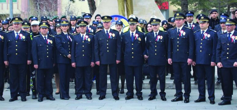 Van'da Polis Teşkilatının kuruluş yıldönümü törenle kutlandı