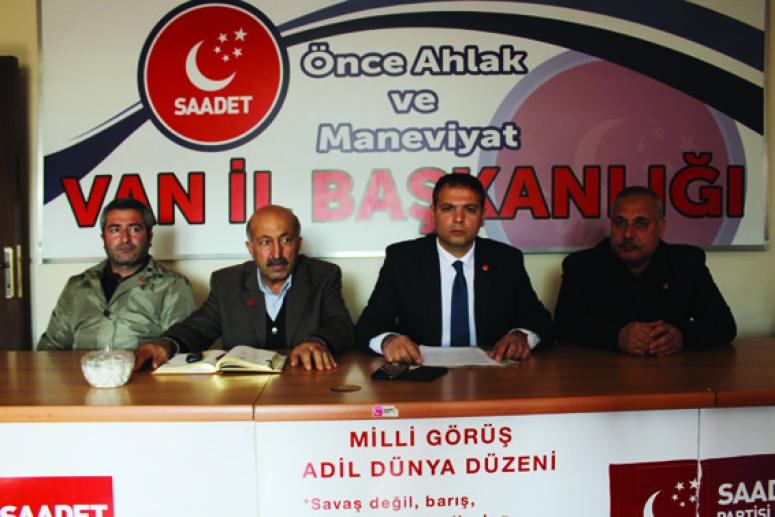 SP Van İl Başkanı İlhan'dan 'Güçbirliği' açıklaması 