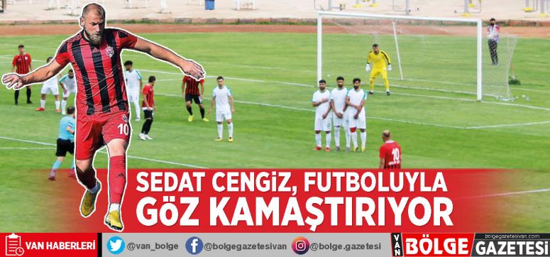 Sedat Cengiz, futboluyla göz kamaştırıyor