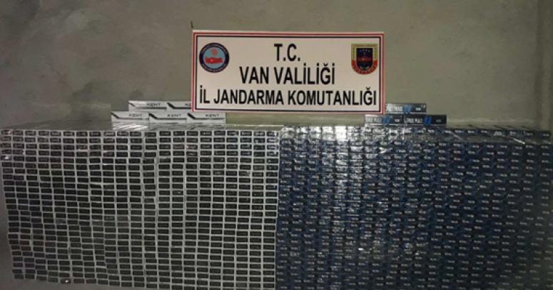 Jandarma'nın kaçak sigara operasyonları sürüyor