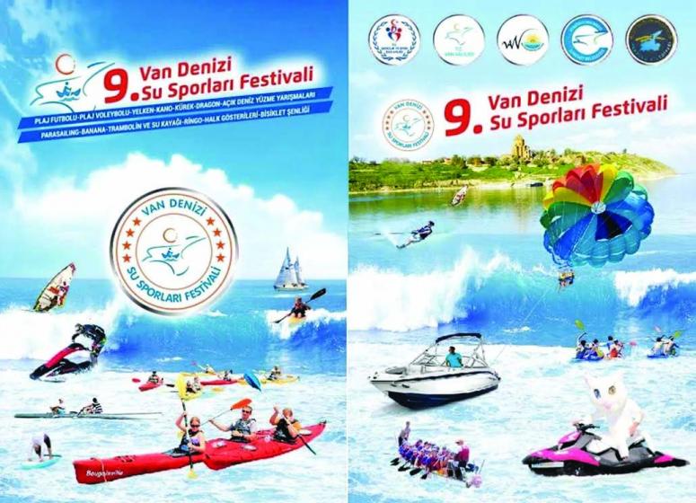 9. Van Denizi Su Sporları Festivali başlıyor 