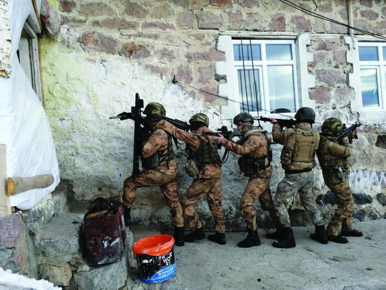 Erciş'te terör operasyonu: 12 tutuklama 