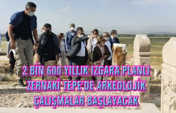 Bakan Yardımcısı, Erciş'te Zernaki Tepe'de incelemelerde bulundu