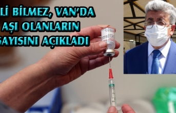 Vali Bilmez: Van’da toplamda 923 bin 126 doz aşı yapıldı