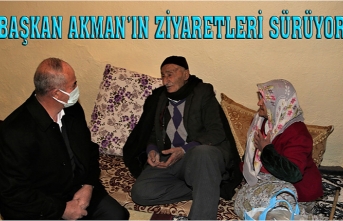 Başkan Akman'ın ziyaretleri sürüyor