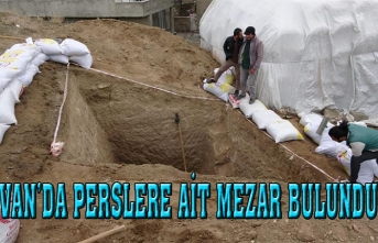 Van'da Pers İmparatorluğu'na ait mezar bulundu