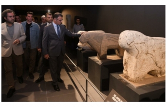 Vali Balcı, Van Müzesi'ni gezdi