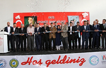Erciş Organize Sanayi Bölgesi'nin açılışı yapıldı
