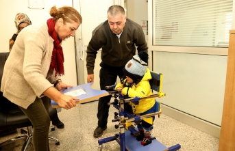 Engelli vatandaşlara medikal malzeme desteği