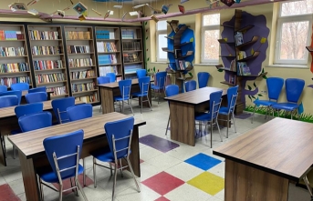 Van’da okullar kütüphaneleşiyor