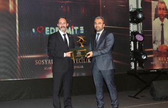Edremit Belediyesi’nin projesi ödül aldı