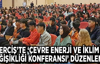 Erciş’te ‘Çevre Enerji ve İklim Değişikliği Konferansı’ düzenlendi