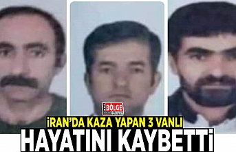 Türk vatandaşları İran’da kaza yaptı: 3 ölü