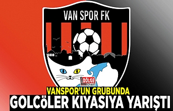 Vanspor'un grubunda golcüler kıyasıya yarıştı