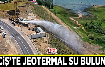 Erciş’te jeotermal su bulundu