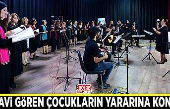 Tedavi gören çocukların yararına Türk Halk Müziği konseri...