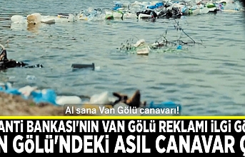 Van Gölü'ndeki asıl canavar çöp…