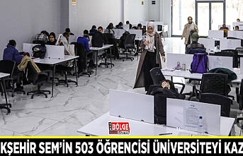 Büyükşehir SEM’in 503 öğrencisi üniversiteyi kazandı