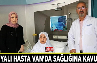 Konyalı hasta Van'da sağlığına kavuştu