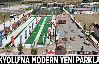 İpekyolu’na modern yeni parklar…