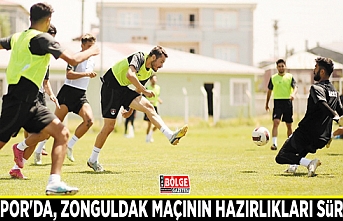 Vanspor'da, Zonguldak maçının hazırlıkları sürüyor