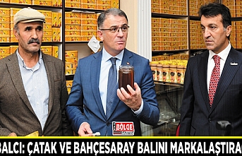 Vali Balcı: Çatak ve Bahçesaray balını markalaştıracağız