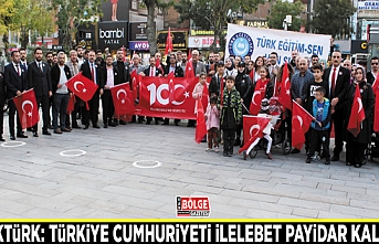 Yürektürk: Türkiye Cumhuriyeti ilelebet payidar kalacak