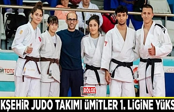 Büyükşehir Judo Takımı Ümitler 1. Ligine yükseldi