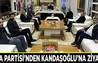 Deva Partisi’nden Kandaşoğlu’na ziyaret