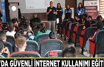 Van'da güvenli internet kullanımı eğitimi…