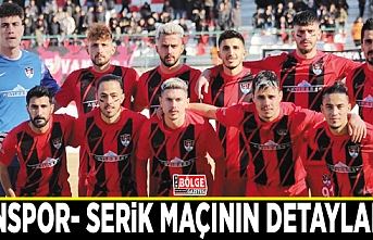 Vanspor- Serik Belediyespor maçının detayları…
