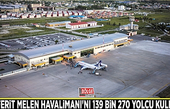 Van Ferit Melen Havalimanı'nı 139 bin 270 yolcu kullandı