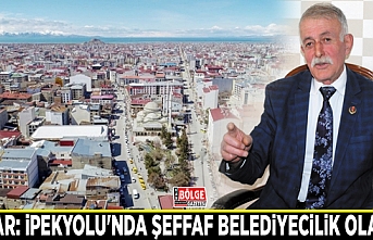 Coşar: İpekyolu'nda şeffaf belediyecilik olacak