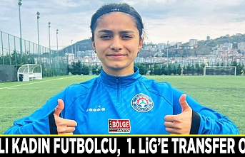 Vanlı kadın futbolcu,  1. Lig’e transfer oldu